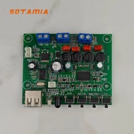 SOTAMIA Mini Bluetooth Power Amplifier Audio Board 15Wx2 Stereo AUX USB Amplificador Remote Control 