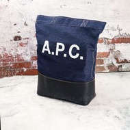 A.P.C. 經典牛仔布托特包