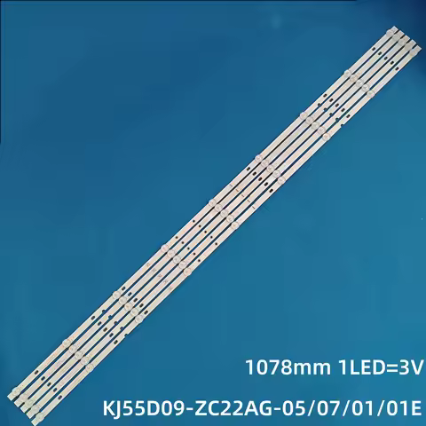 LED strip For TD Systems K55DLS6U DJTV55SH SILO TV SL55V3 55LU1207 ST-5530US SJ.HZ.D5500901-3030ES-M