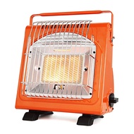 Kkmoon 1700W Portable Space Heater Multifunctional Gas Heater Ceramic Heater Adjustable Iron Oven Heater Orange