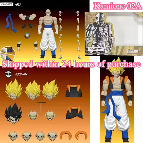 New Tonsenarttoys Kamione Dragon Ball Z SHF Super Saiyan SSJ SSJ2 Gogeta Son Goku Trunks Anime Actio