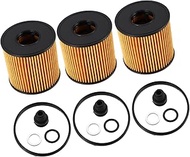 3 Set Engine Oil Filter 26350-2J000 for Hyundai Elantra 2.0L 21-22 Item Replacement