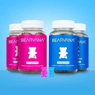 BEARVANAAll-In-OneWomen'sWellnessGmiesDoubleCombo|DailyGmiesWorthHype|16HerbalIngredients+VitaminsA,