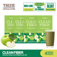 TRIZIE Clean Fiber (28 Sachets Total) - Detox Fiber Supplement