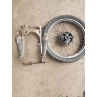 Motorcycle Spare Parts Trailer Set