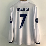 Real Madrid retro football jersey Ronaldo Bell long/short sleeved adult football shirt VP8V