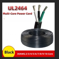 UL2464 Power Cord 28AWG 2/3/4/5/6/7/8/9/10 Core Tinned Copper Electronic Wire Extruded Copper Wire S