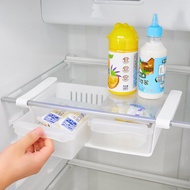 White drawer refrigerator storage box crisper refrigerator special rectangular crisper refrigerator special cold storage box