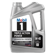 PETROL ENGINE OIL - Mobil 1™ Triple Action Power 5W-40 ENGINE OIL【4L】(READY STOCK)