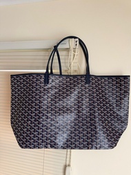 goyard navy gm bag