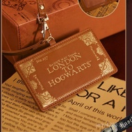 Student Warner Potter Merchandise Movie TV Genuine 9 Sets Card Meal Card Harry Keychain Bag Platform