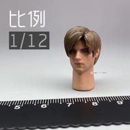 1/12 Soldier 20cm Doll Patriot studio Patriot studio Resident Evil 4 Virus Buster Leon Head Sculptur
