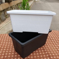Rectangular Brick 25 (25Cm) Roemah Flower Pot Nice Square Pot