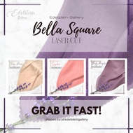 BELLA SQUARE HIJAB/SCARF - LASER CUT POLLYCOTTON/