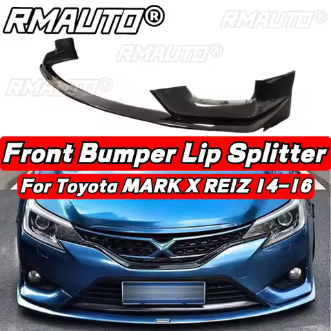 MARK X Lip Car Front Bumper Splitter Lip Diffuser Spoiler Bumper Guard MODELLISTA Body Kit For Toyot