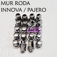 [20 biji] NUT RACING - MUR RACING - MUR BAUT RODA MOBIL INNOVA / FORTUNER / ALPHARD / PAJERO SPORT /