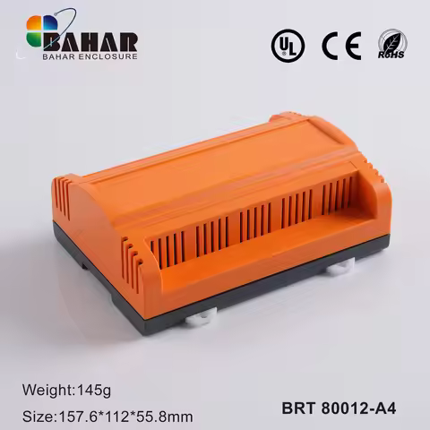 2024 New Industrial Control Box Rail Installation Housing PLC Module Controller Box BAHAR ENCLOSURE 