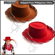 MEIGU Cowboy Hat, Cowboy Accessory Cosplay Costume Cowgirl Hat, Fashion Adjustable Performance Prop 