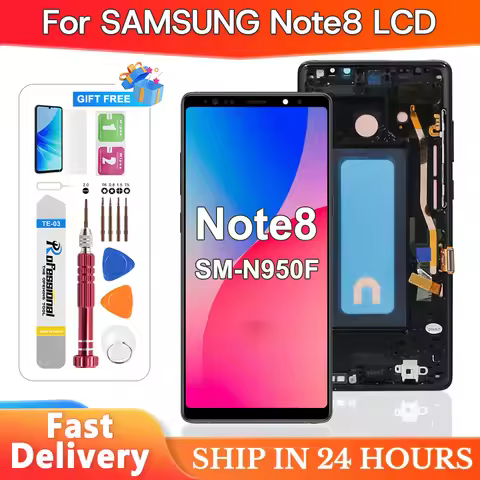 TFT Note8 Display Screen for Samsung Note 8 N950F N950U N950W N950FD LCD Display Touch Screen Digiti