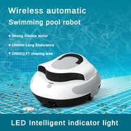 Fast Charging and Long Endurance Swimming Pool Robot Wireless Fully Automatic Swimming Pool Suction 