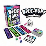 Educational Insights Dice Of Fury(7*4in) - Fast-Paced Board Games For Adults, Dice Games For Family 