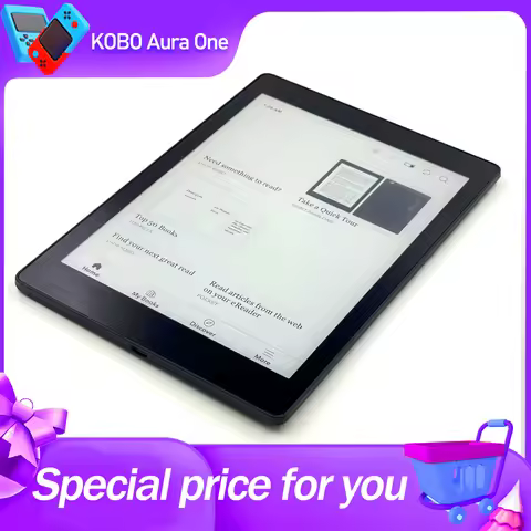 KOBO Aura One 7.8 inch e-Reader 300PPI HD Carta e-ink IPX8 waterproof eBook N709 1872x1404 Reader 8G