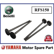 BENELLI RFS150 VALVE SET 0 INTAKE EXHAUST VALVE SET API MINYAK RFS-150 RFS 150 RFS150i RFS150-i RFS1