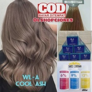 Matrix WonderLight WL-A Cool Ash Cat Rambut + oxydant tanpa Bleaching wonder light brown socolor cul