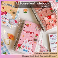 A6 Notebook A6 Sizes 6 Holes Cute Cartoon Loose-Leaf