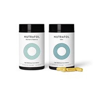 Nutrafol Bundle: Men's Hair Growth Supplement and Women’s Balance Menopause Supplement for Thicker