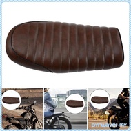 [Dynwave1feMY] Piece Motorcycle Cafe Racer Seat Custom Flat Seat for CB125 CB175