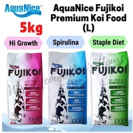 AquaNice Fujikoi Premium Koi Fish Food L Size Pellet (5kg) Staple Diet