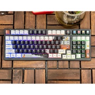 Simeng x98 pro mechanical keyboard with 3 connection modes Led Rgb Hotswap modded for 12 months Tung