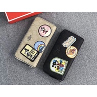 Coach x Disney Minnie Mouse Patches Accordion Zip wallet Canvas/coach wallet/coach wallet /coach