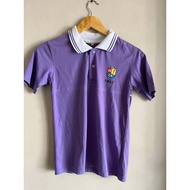 [USED] Baju sukan sekolah rendah purple budak lelaki saiz M (9-10 thn)