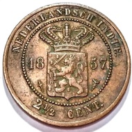 uang kuno koin jaman belanda benggol 1857#35