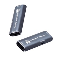 8K 60Hz Displayport Repeater 4K@120Hz DP 1.4 Cable Extender Amplifier DisplayPort Signal Booster Amp