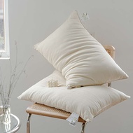 Soft~japanese Style Cotton Small Jacquard Soft Pillow Household Single Double Pillow Core Not Deformed Soft Pillow