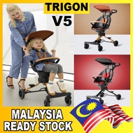 TRIGON Kids V5 Ultra Lightweight Foldable Portable 2 Way Magic Stroller