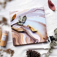 【 手作禮盒 】自由採集-6色植物流動畫DIY材料包