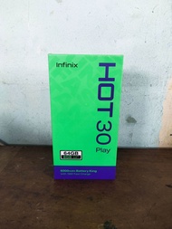 HANDPHONE INFINIX HOT 30 PLAY RAM 4/64 BARU DAN BERGARANSI RESMI