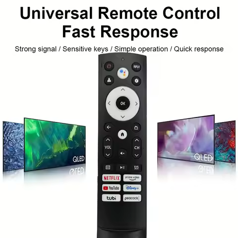 Universal Replacement Remote Control for Hisense Smart Google TV