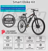 Front wheel Conversion Kit Electric Bike Bicycle Ebike E-bike PAB PMD Power Assist Motor Battery