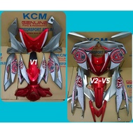 COVERSET HONDA DASH V1 / V2 / V3 / V4 / V5 DASH 110 2 FI / 125 FI BATIK 2022 HIJAU LUMUT