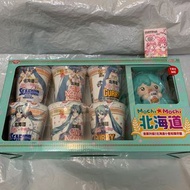 全新 只此一套 日清 cup noodles 合味道 香港限定 特別版 限量版 6個杯麵 連 miku 初音未來 mochi 壓力球減壓公仔