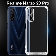 เคสใส เคสสีดำ กันกระแทก เรียวมี นาโซ่20โปร รุ่นหลังนิ่ม  Use For Realme Narzo 20 Pro Tpu Soft Case (6.5)