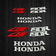 For Honda CB190R CB190X CBF190X CBF190R Motorcycle 17in Hub Reflective Sticker Inner Ring Decorative Decal Accessories