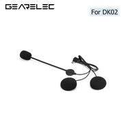 WFBMJ Speaker Accessories Type-C Plug Earphone Stereo Suit for GEARELEC DK02 Motorcycle Intercom Int