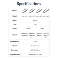 CODE B ORICO USB Hub 3.0 4 Ports - AH Series