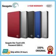 1TB/2TB/4TB Seagate Backup Plus/Expansion External Hard Disk HDD USB3.0 2.5" for Windows and Mac